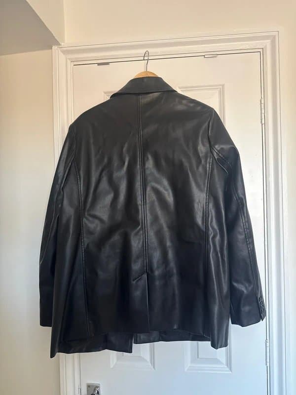 New Look Leather blazer