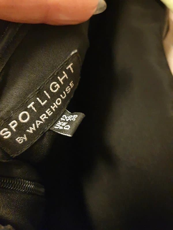 Spotlight by Warehouse Black off the shoulder jumpsuit