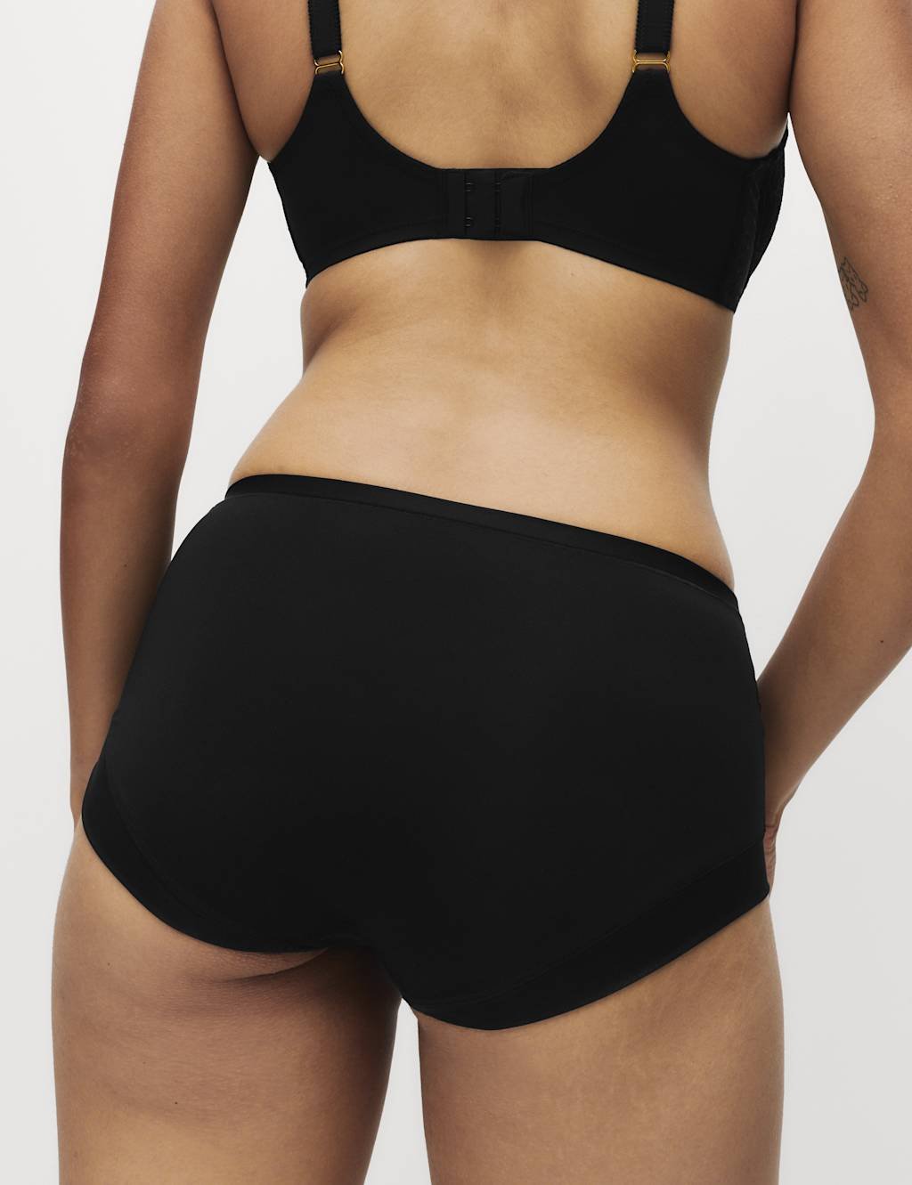 Marks & Spencer M&S 3pk Amelia Lace High Rise Shorts Black - 3