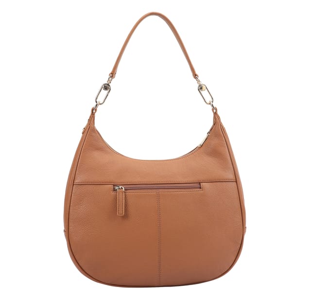 Paul Costelloe Paul Costelloe Women's Anano Leather Tote/Shoulder Bag in Brown - 3