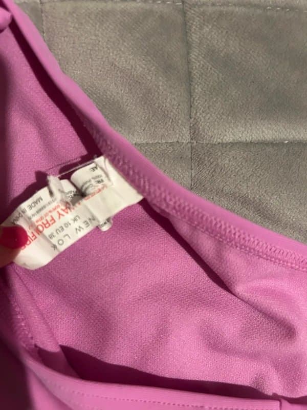 New Look New Look pink halter neck bikini size 10