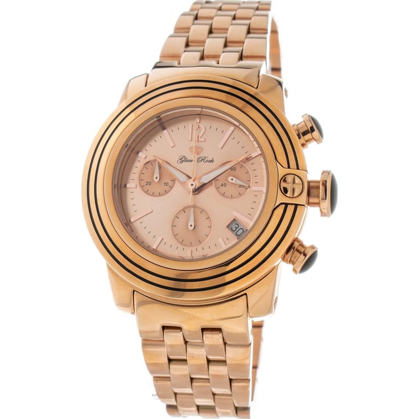 Glam Rock Glam Rock Women's GR31112 40mm Quartz Watch in Rose Gold - 1