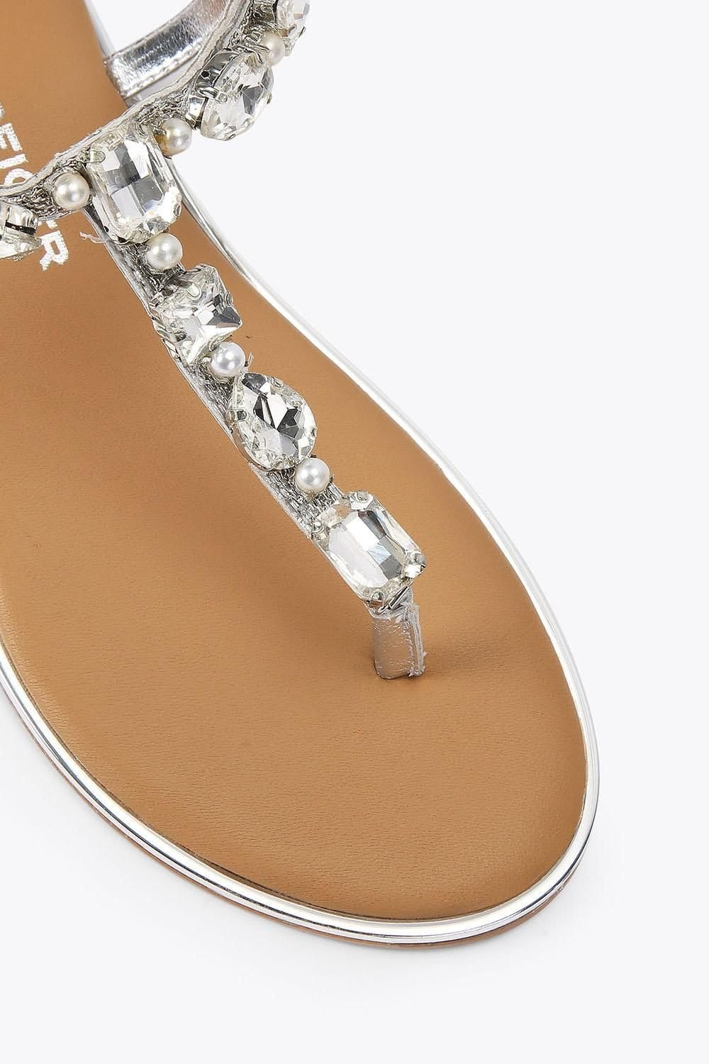 KG Kurt Geiger KG Kurt Geiger Women's 'Rudy' Sandals in Silver - 4