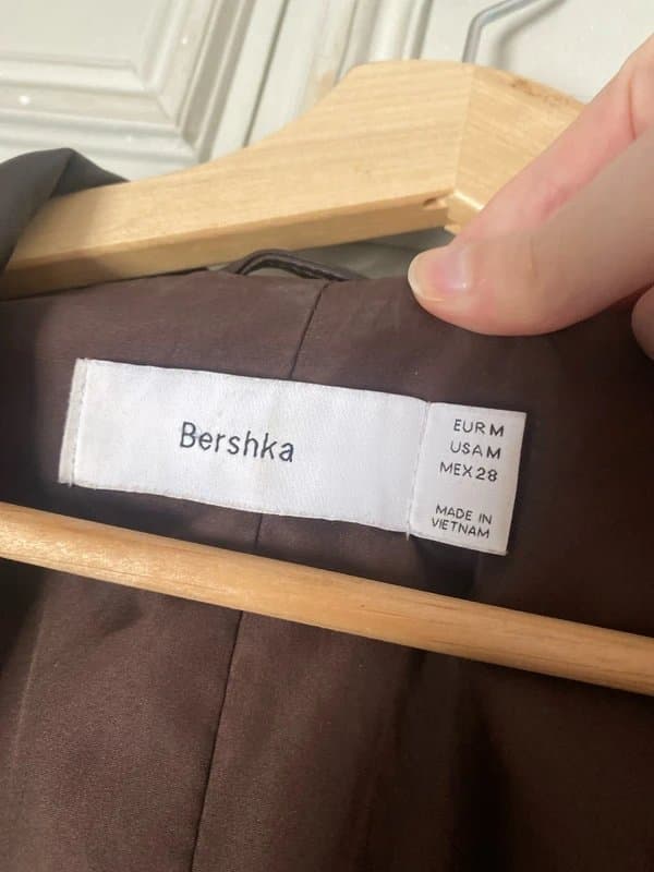 Bershka Bershka faux leather jacket
