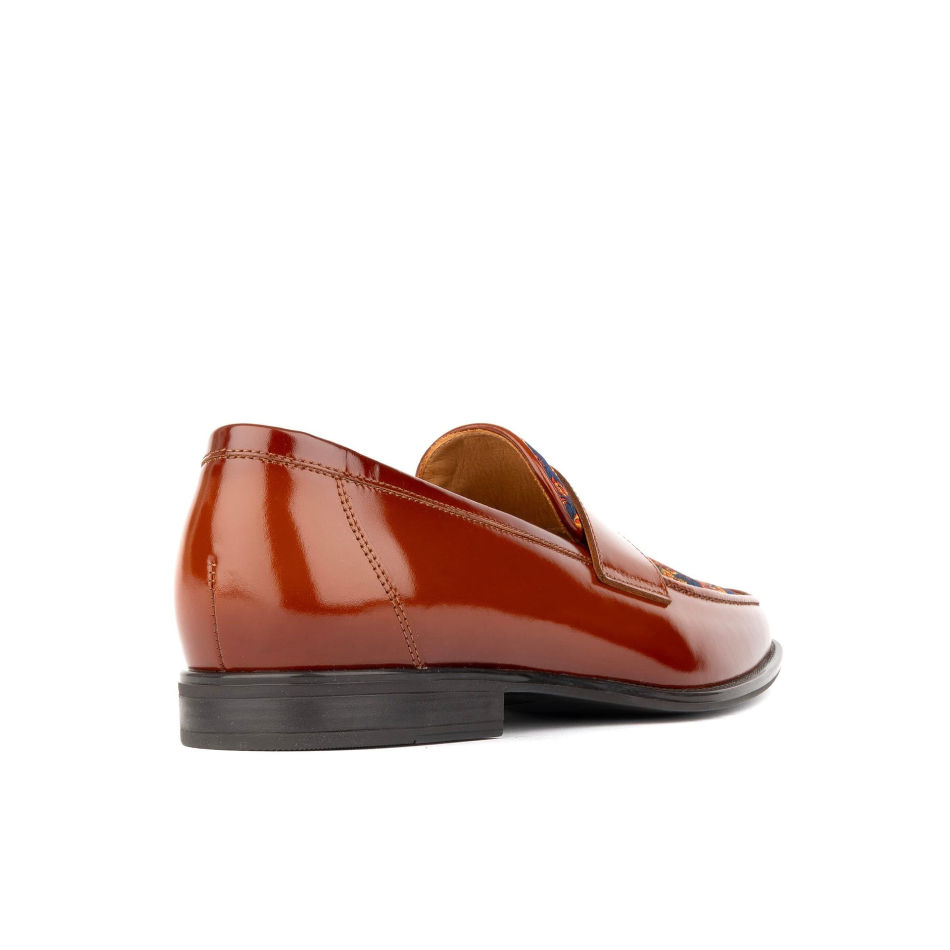 Embassy London Embassy London Men's Henry - Tan & Blue Flower - 4
