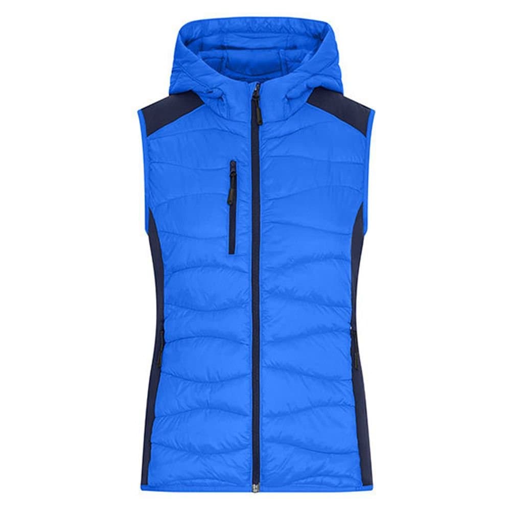 James and Nicholson James and Nicholson Women's Hybrid Gilet in Dark Blue