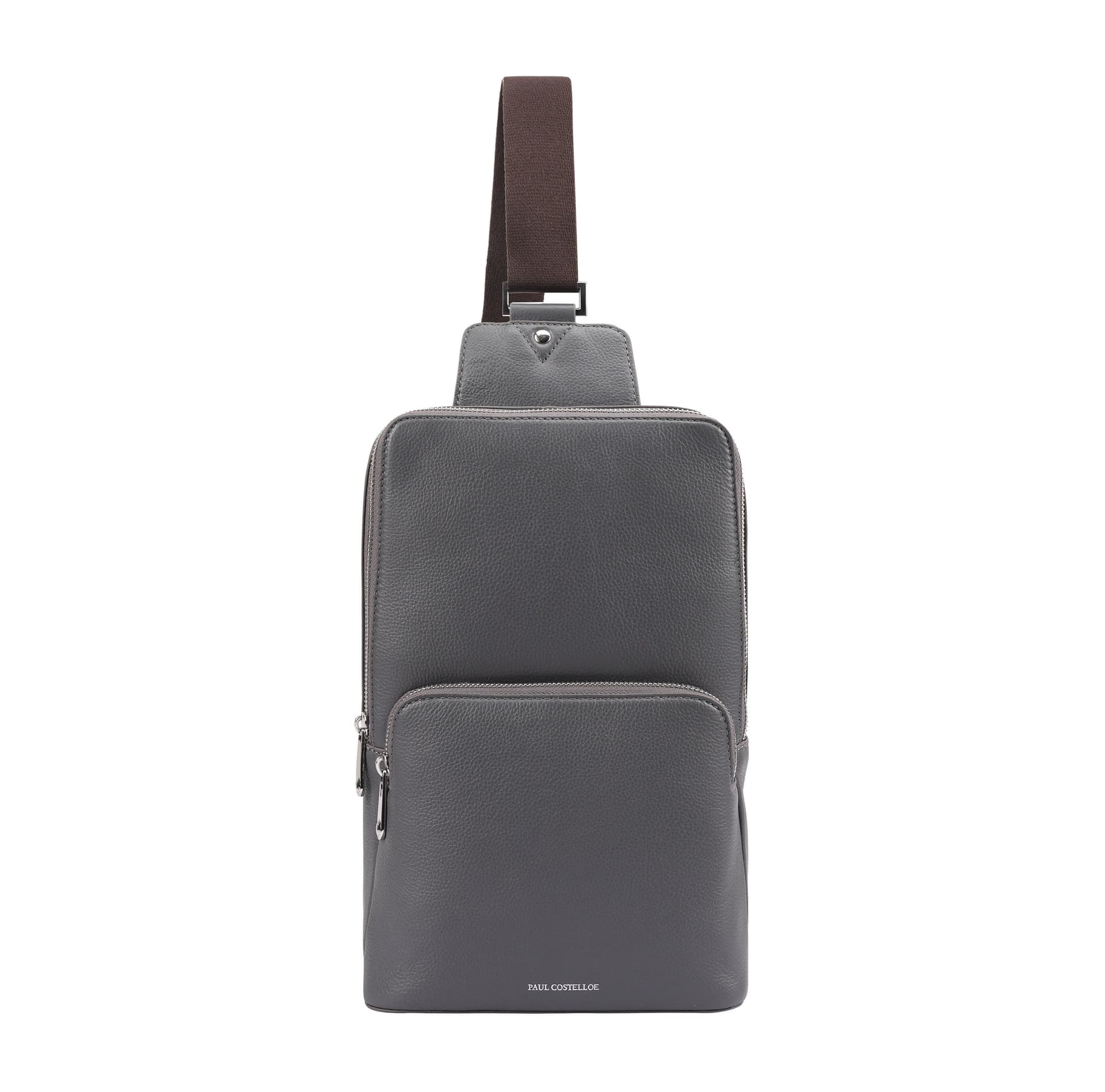 Paul Costelloe Paul Costelloe Men's Farris Manbag in Grey