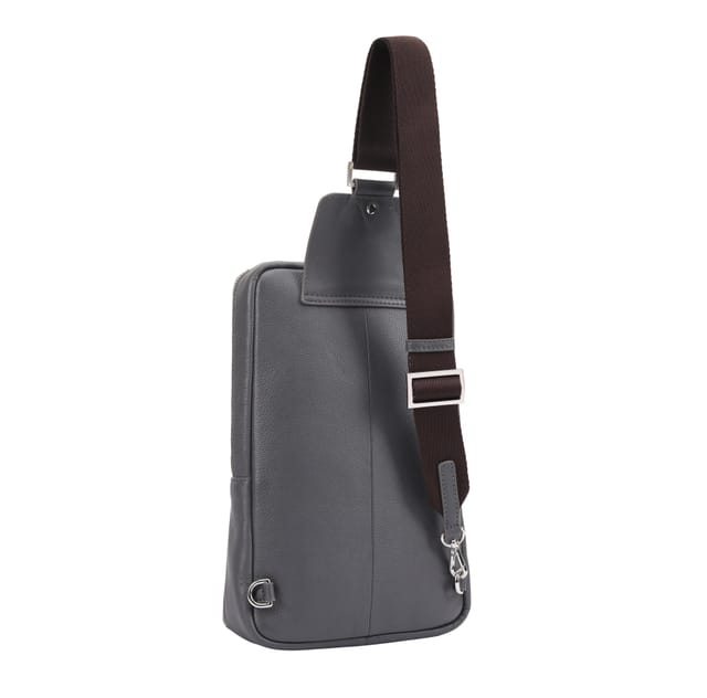 Paul Costelloe Paul Costelloe Men's Farris Manbag in Grey - 2