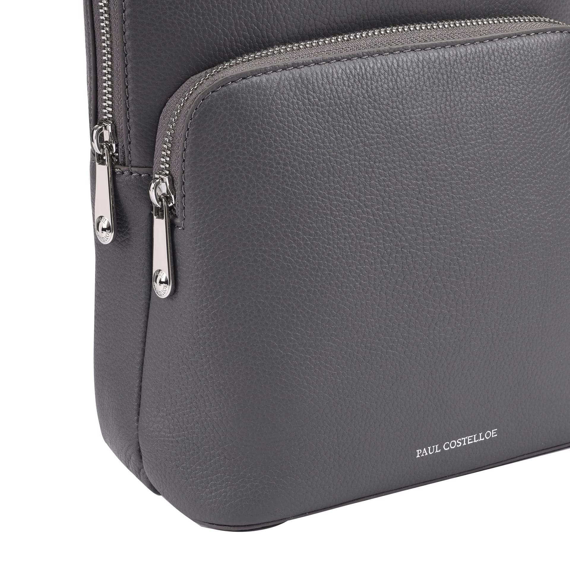 Paul Costelloe Paul Costelloe Men's Farris Manbag in Grey - 4