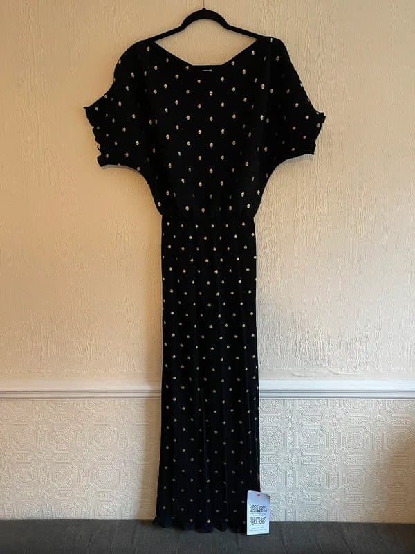 Never Fully Dressed Never fully dressed Black Tilly dress BNWT size XS