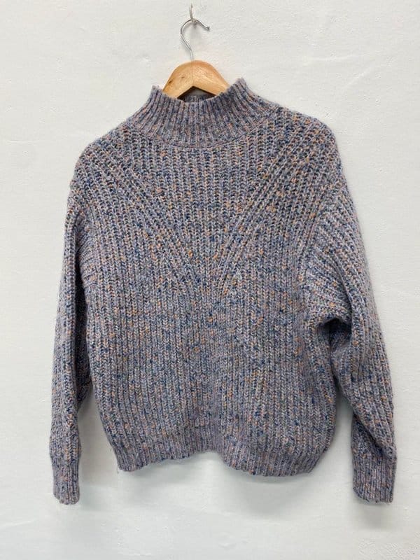 Marks & Spencer Lilac Mix Knit Jumper UK8