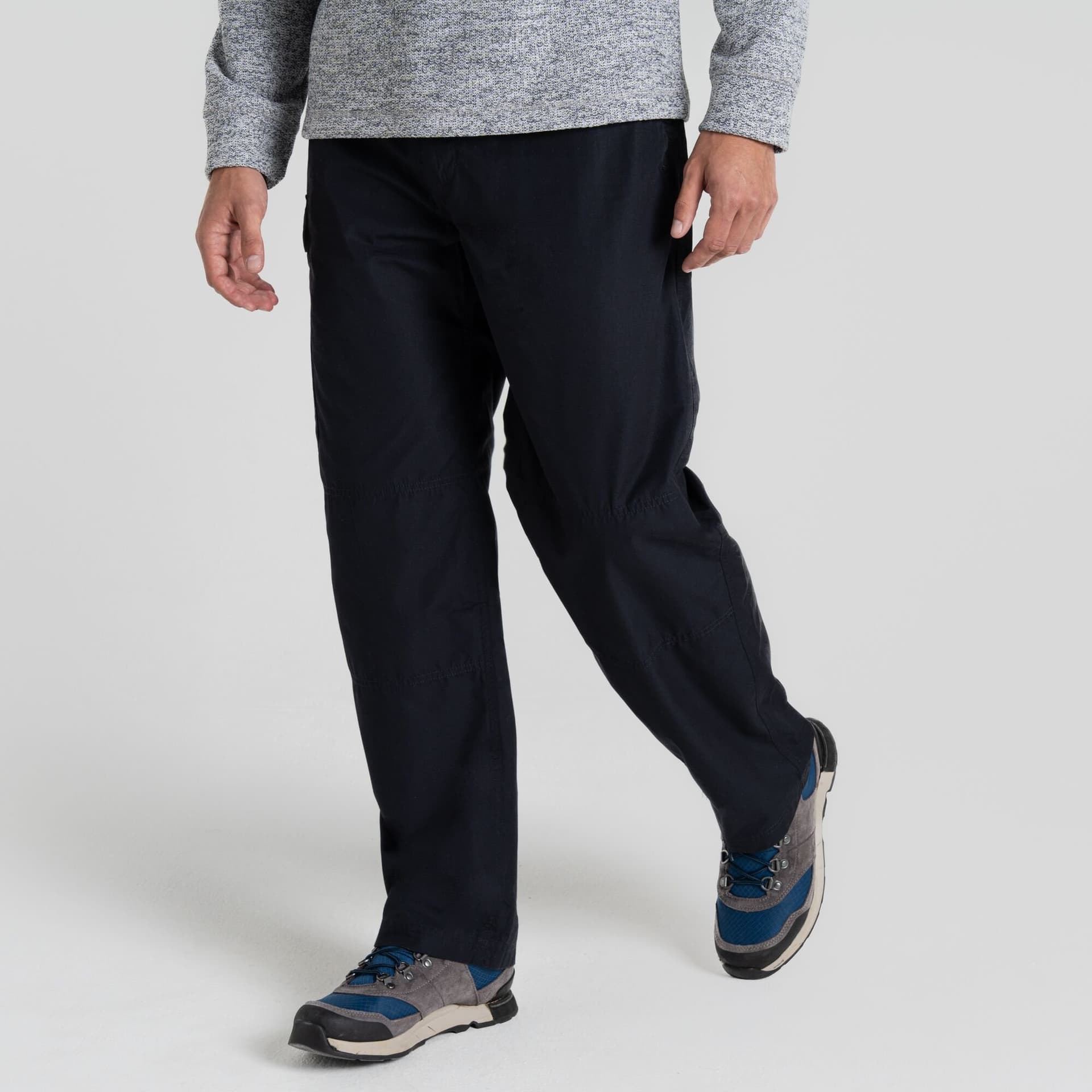Craghoppers Craghoppers Men's Kiwi Classic Water Repellent Anti-Insect Trousers in Dark Navy