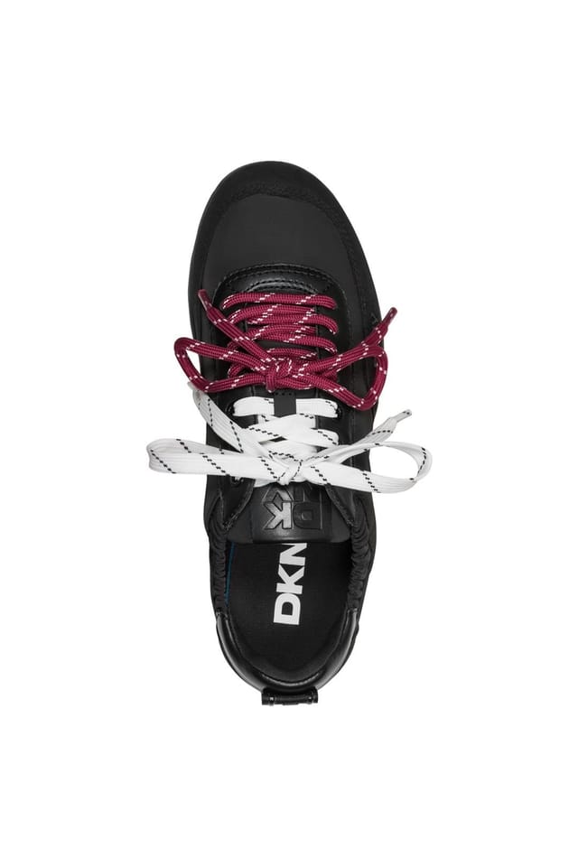 DKNY DKNY Women's Arianna - Lace Up Sneaker Black - 3