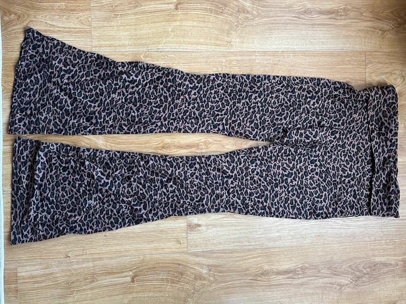 ASOS ASOS leopard flares