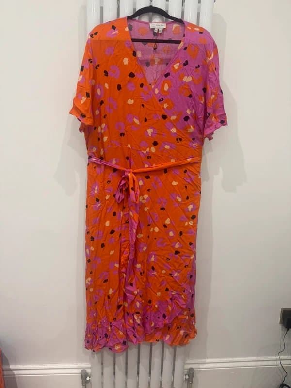 Never Fully Dressed NFD cotton wrap dress