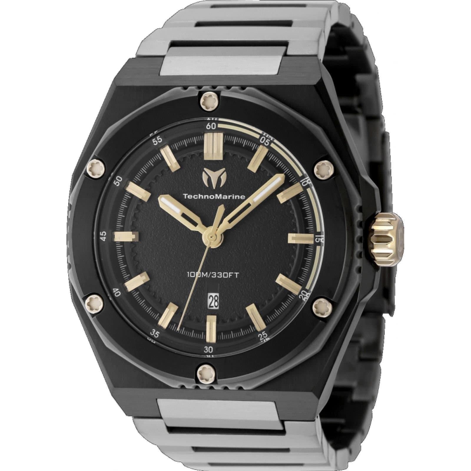 TechnoMarine TechnoMarine Men's TM-416088 Coral Legacy 45mm Quartz Watch in Silver