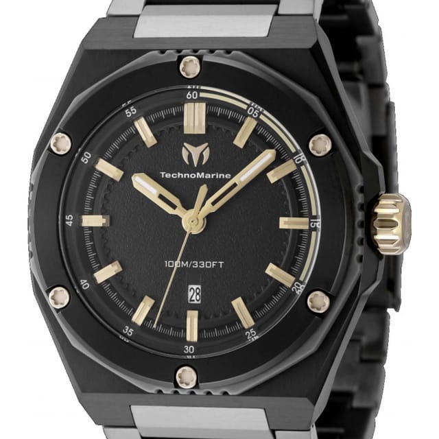 TechnoMarine TechnoMarine Men's TM-416088 Coral Legacy 45mm Quartz Watch in Silver - 2