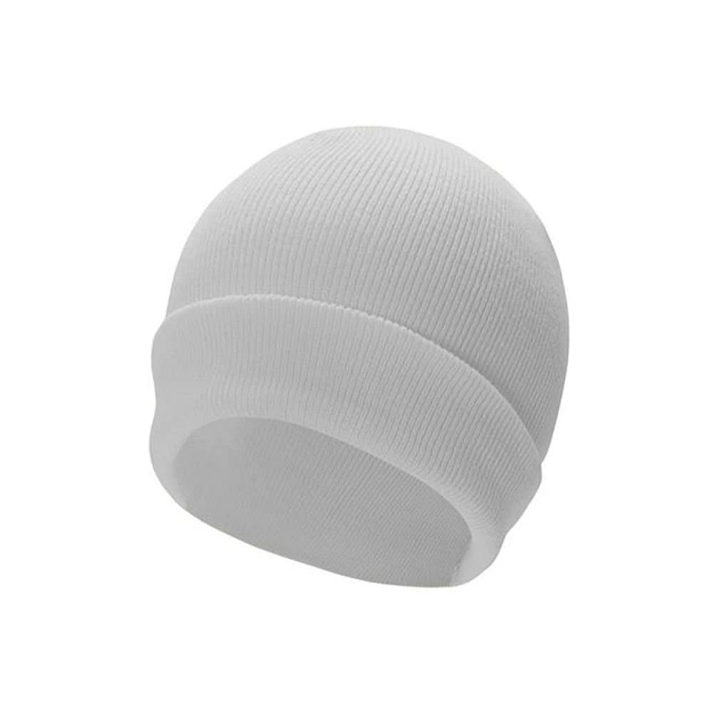 Korntex Korntex Men's Premium Strasbourg Knitted Beanie in White