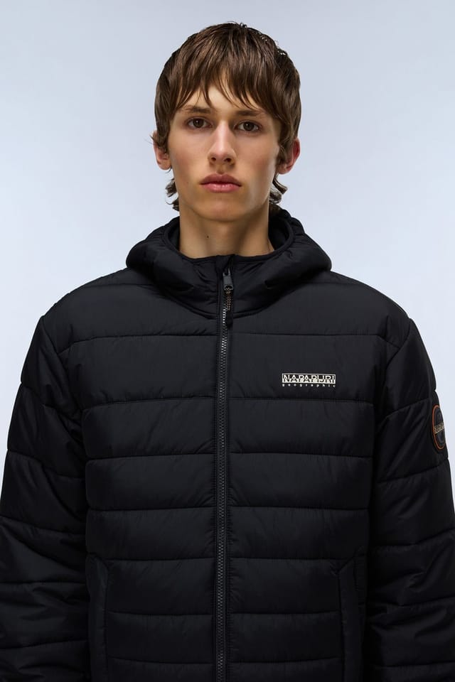 Napapijri Napapijri Men's A-Gesar H Light Quilted Jacket Black - 2
