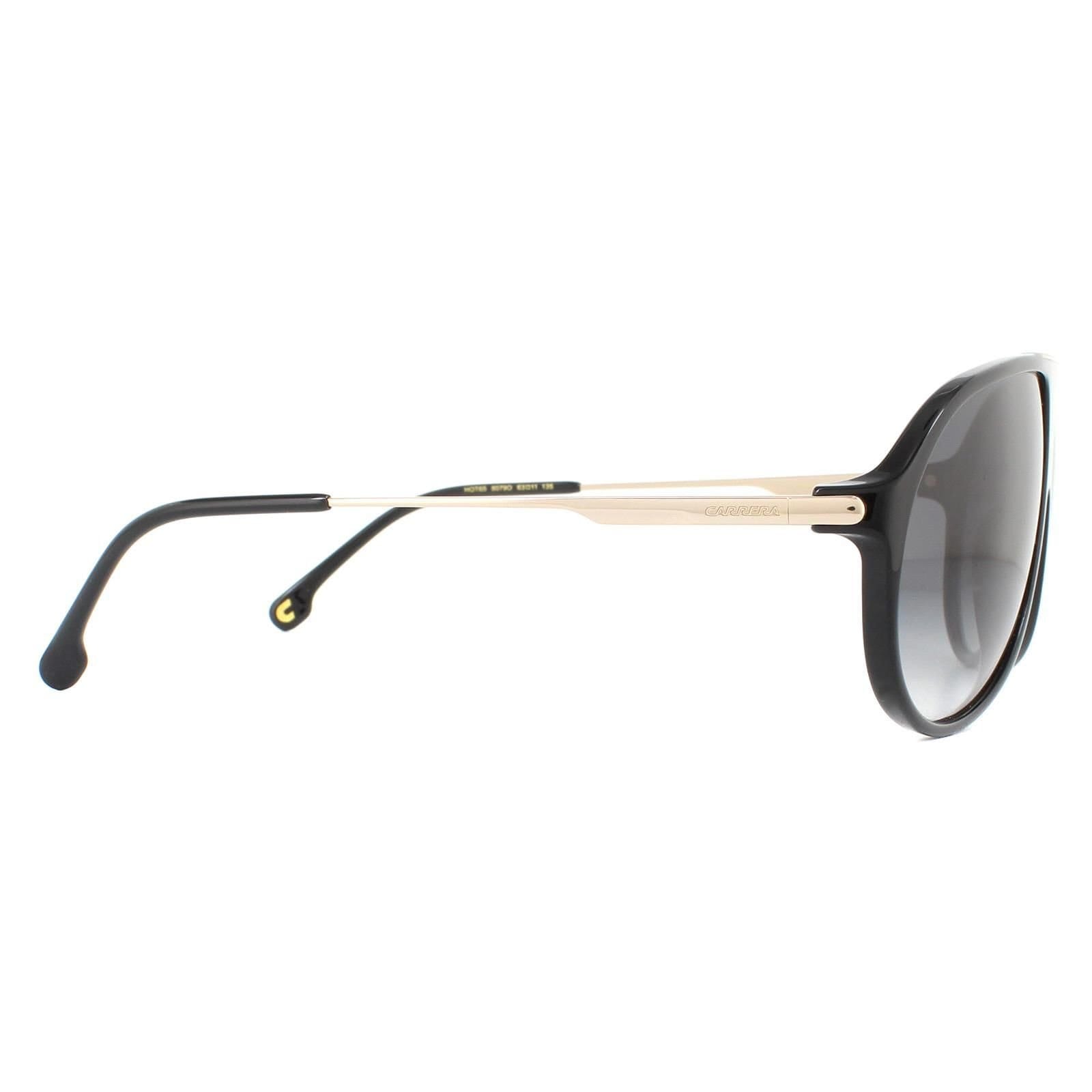 Carrera Carrera Men's Aviator Black Dark Grey Gradient Sunglasses - 4