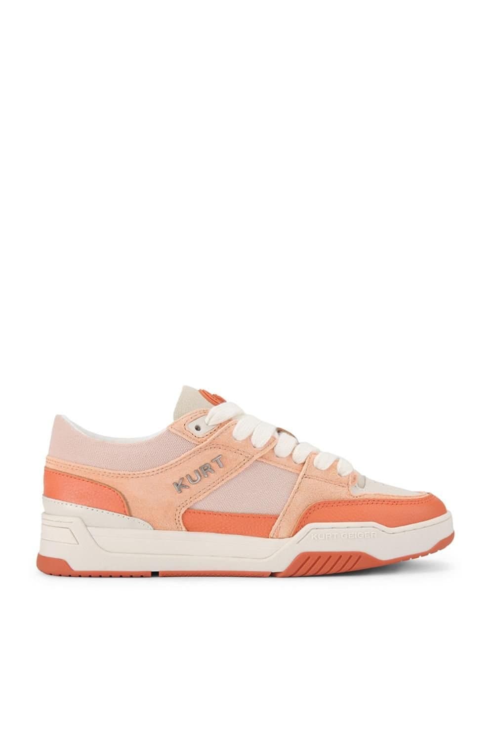 Kurt Geiger London Kurt Geiger London Men's 'Kingsland Sneaker' Trainers in Peach