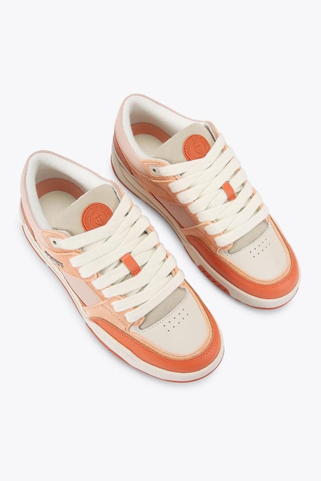 Kurt Geiger London Kurt Geiger London Men's 'Kingsland Sneaker' Trainers in Peach - 2