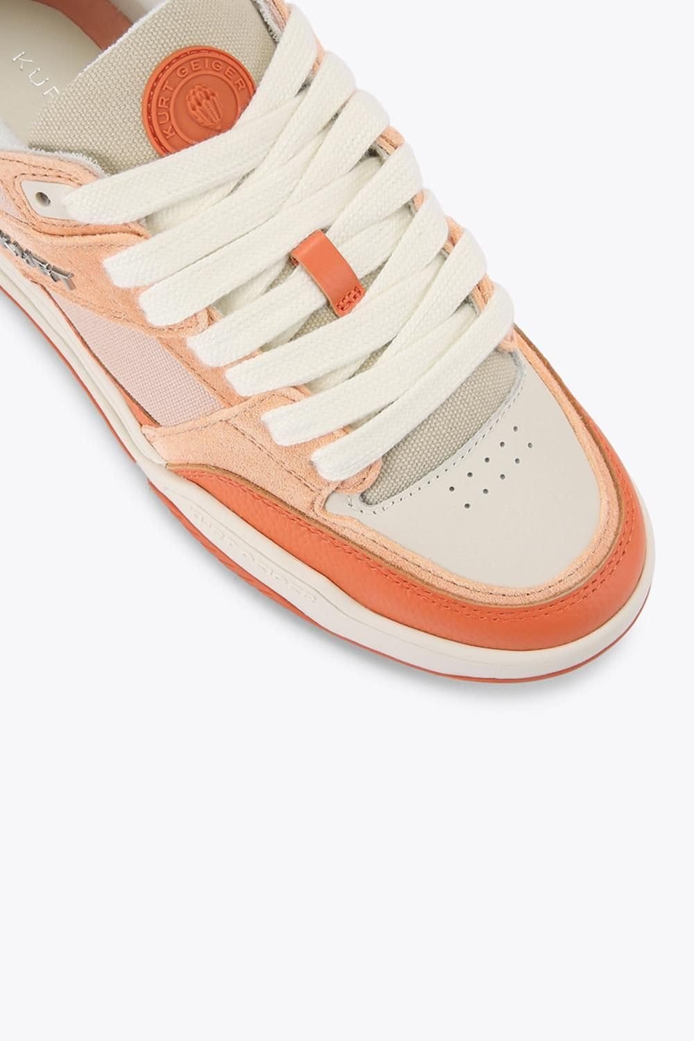 Kurt Geiger London Kurt Geiger London Men's 'Kingsland Sneaker' Trainers in Peach - 4