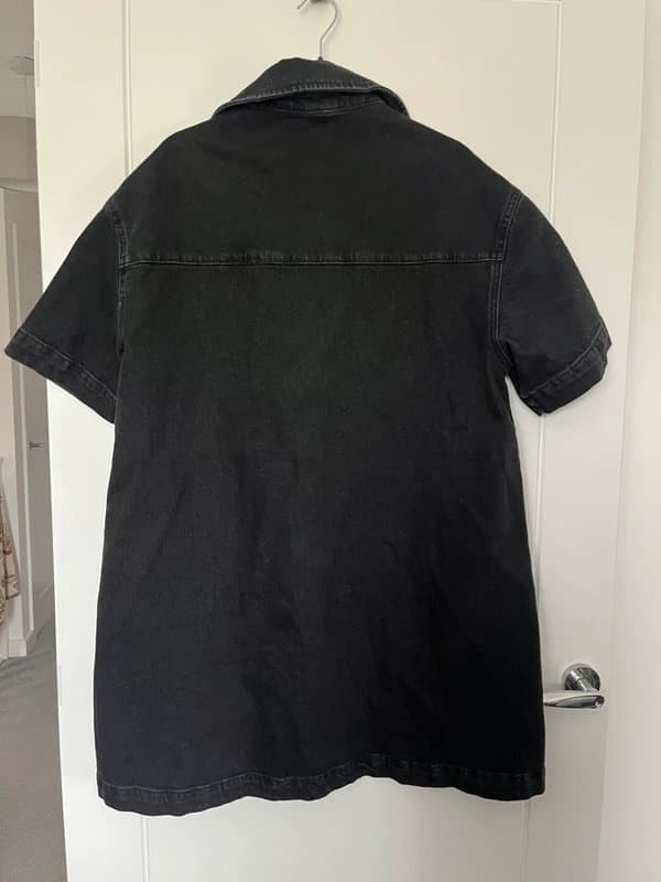 ASOS Denim dress asos 8 oversized black