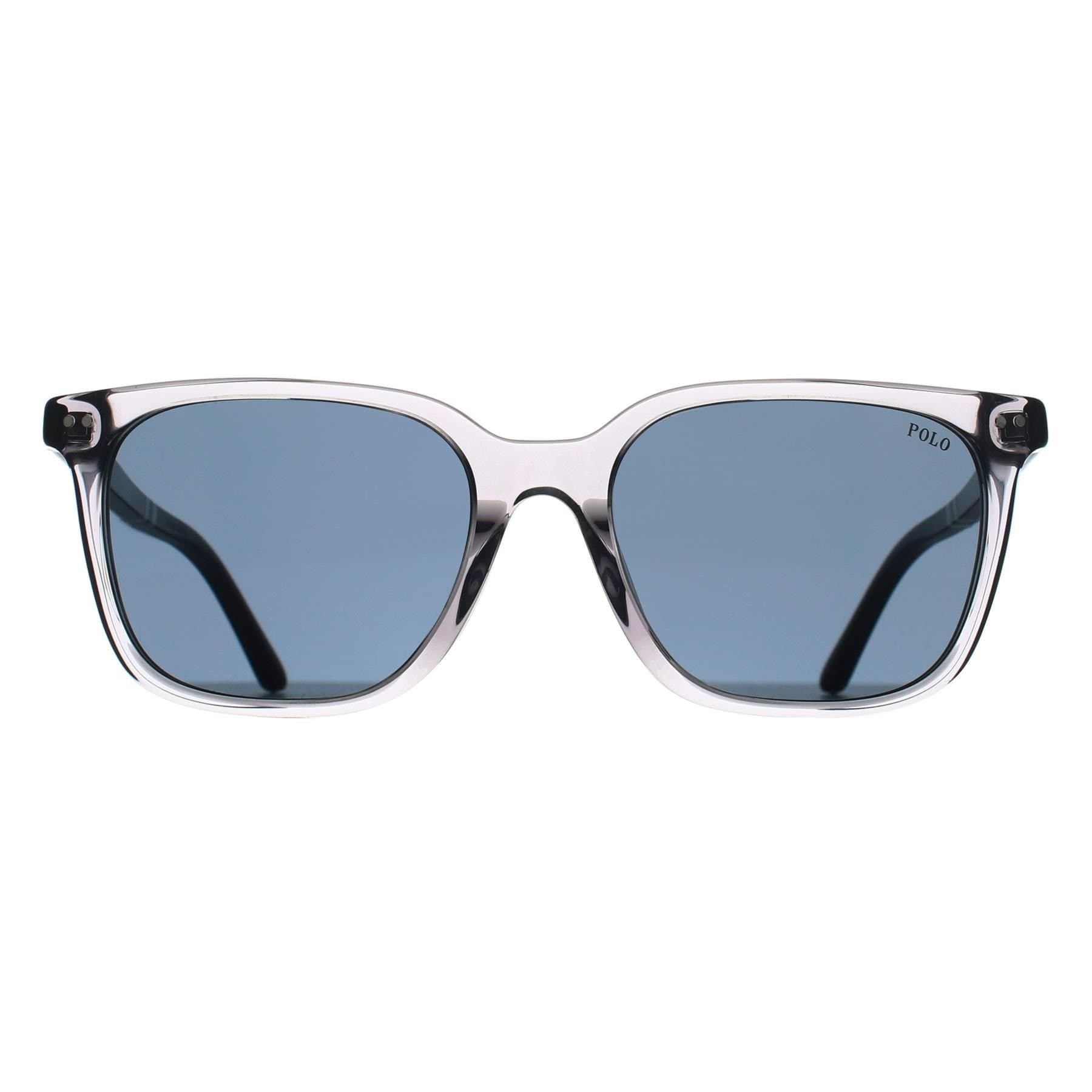 Polo Ralph Lauren Polo Ralph Lauren Men's Square Shiny Transparent Grey Bottle Green PH4235U