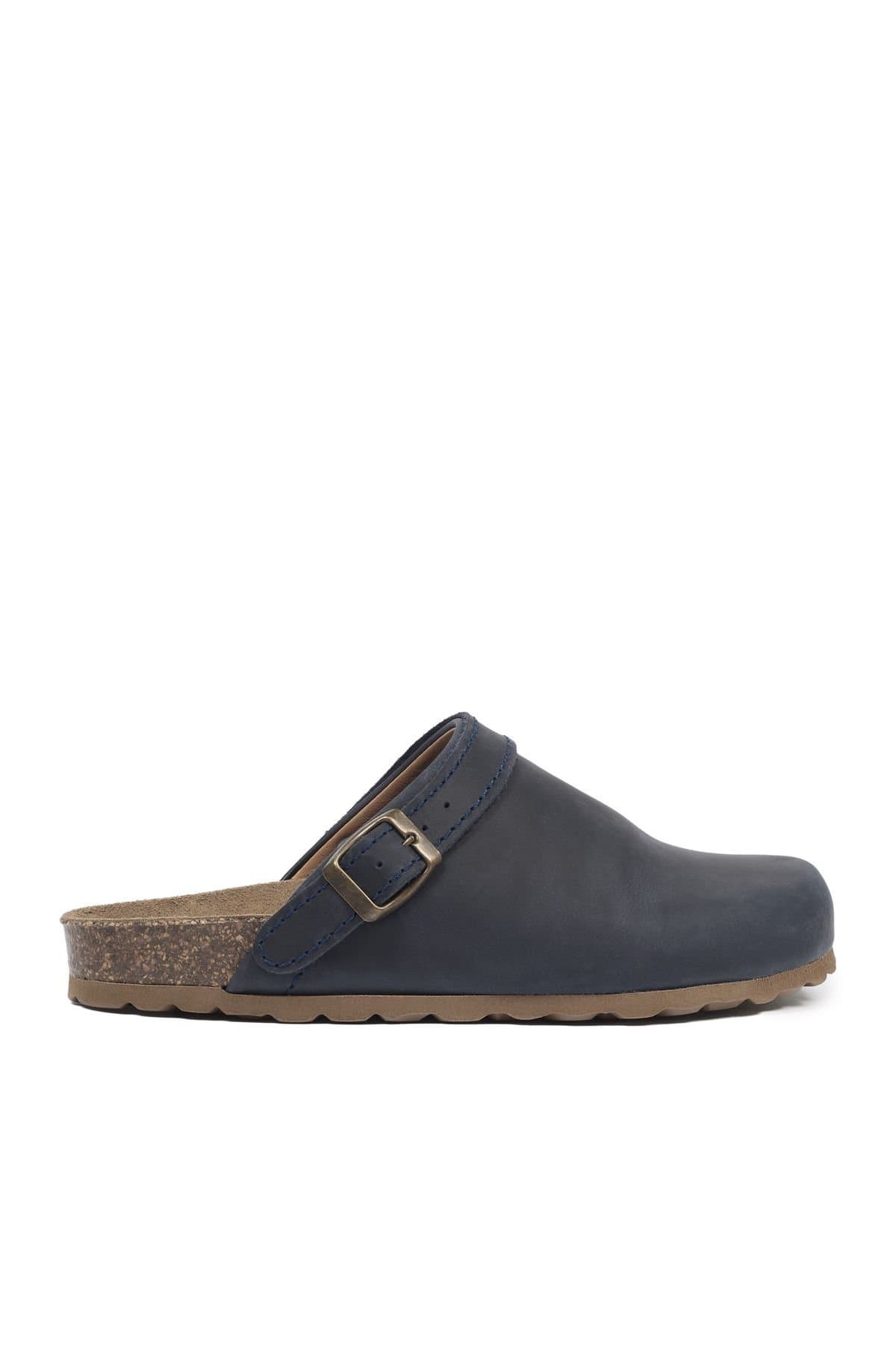 Celtic & Co Celtic & Co Women's Strap Detail Clog in Mid Navy
