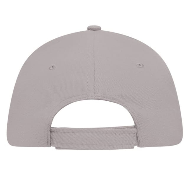Myrtle Beach Myrtle Beach Men's 5 Panel Sandwich Peak Baseball Cap in Light Grey - 2