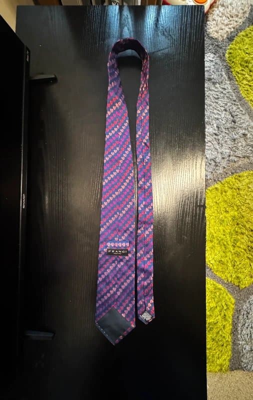 FRANGI Vintage Frangi Milano 100% silk men tie.Made in Italy.New without tags