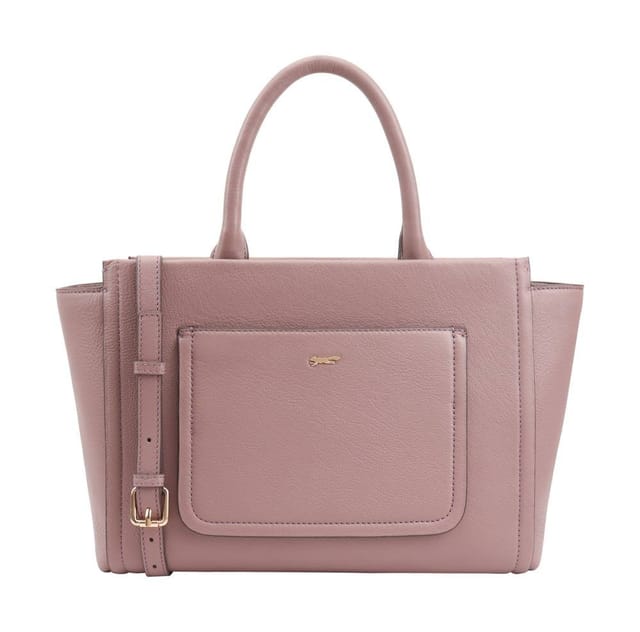 Paul Costelloe Paul Costelloe Women's Shinano Leather Multi Way Bag in Dark Mauve - 2