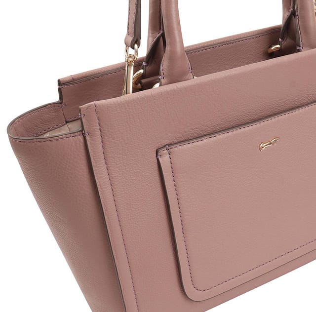 Paul Costelloe Paul Costelloe Women's Shinano Leather Multi Way Bag in Dark Mauve - 3