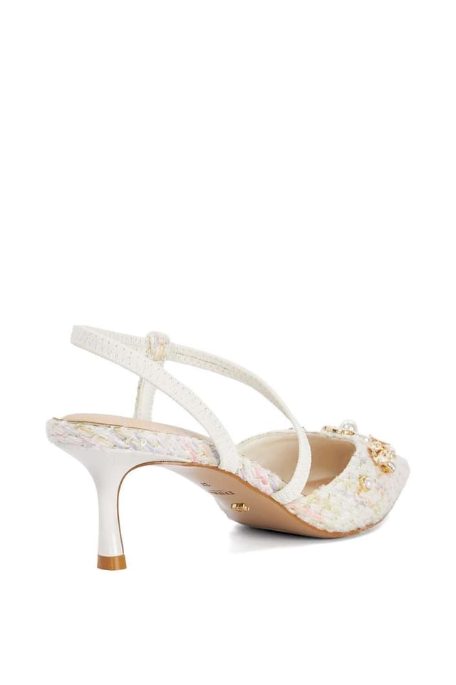 Dune London Dune London Women's Wide Fit 'Dyana' Court Shoes in Pink - 3