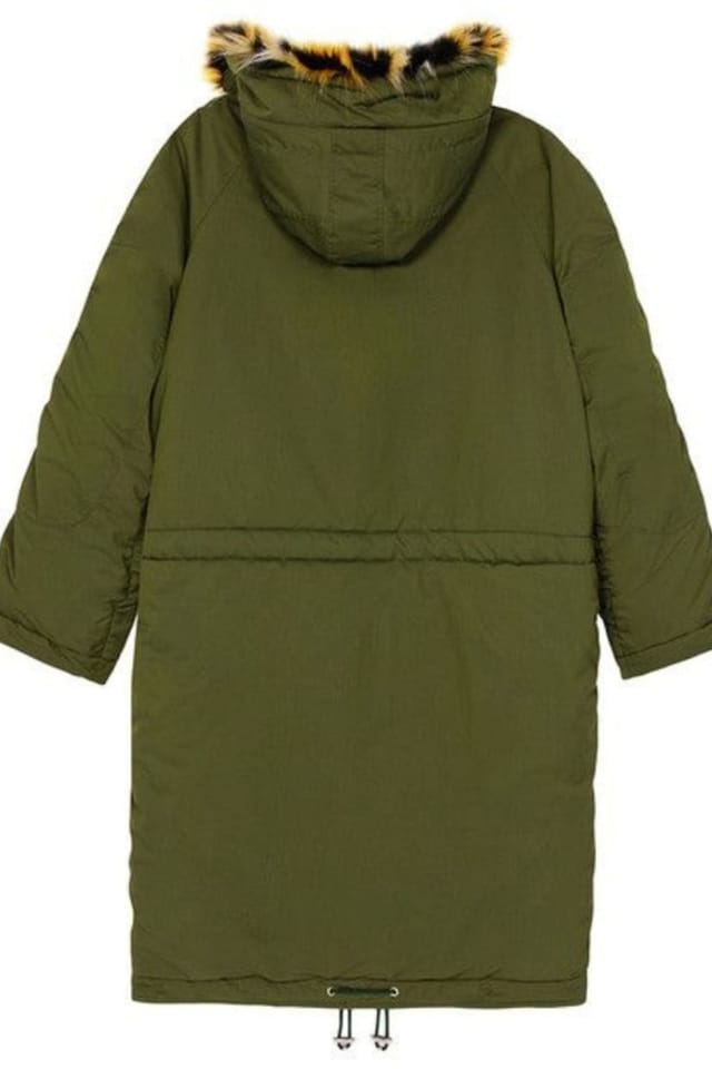 Kenzo Kenzo Men's Button Closure Regular Fit Jacket in Olive - 3