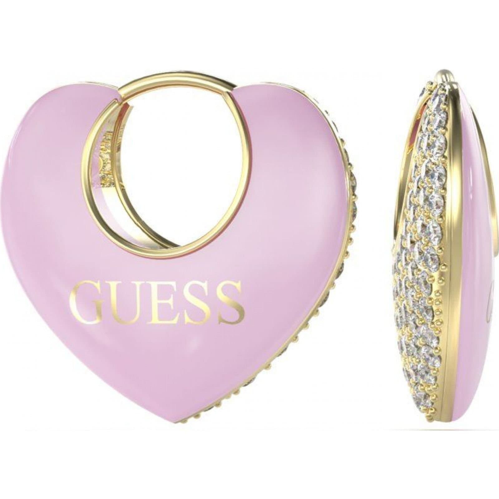 Guess Guess Women's JUBE05206JWYGPKT-U Pair Of Earrings in Pink
