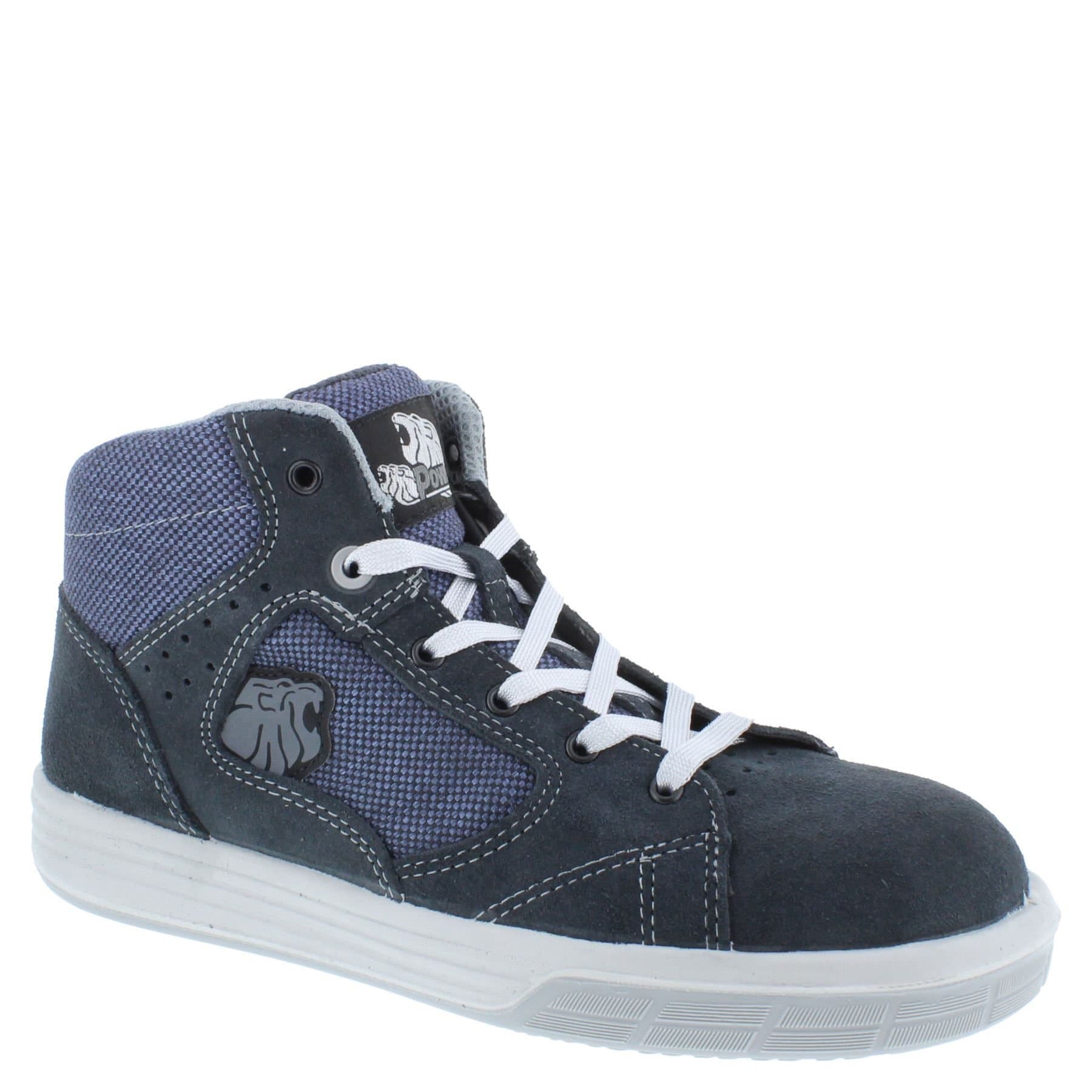 U-Power U-Power Men's Caravan S1P Lace-Up Suede Safety Boots in Blue