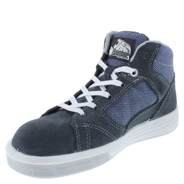 U-Power U-Power Men's Caravan S1P Lace-Up Suede Safety Boots in Blue - 3