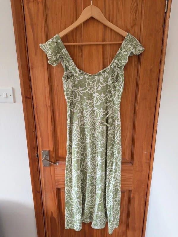 New Look New Look Green Floral Dress