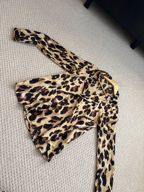 Never Fully Dressed Never fully dressed silk shirt