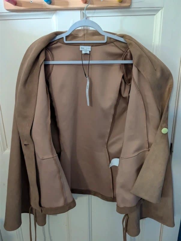 ASOS Very unique Asos Luxe Brown Blazer Size 16