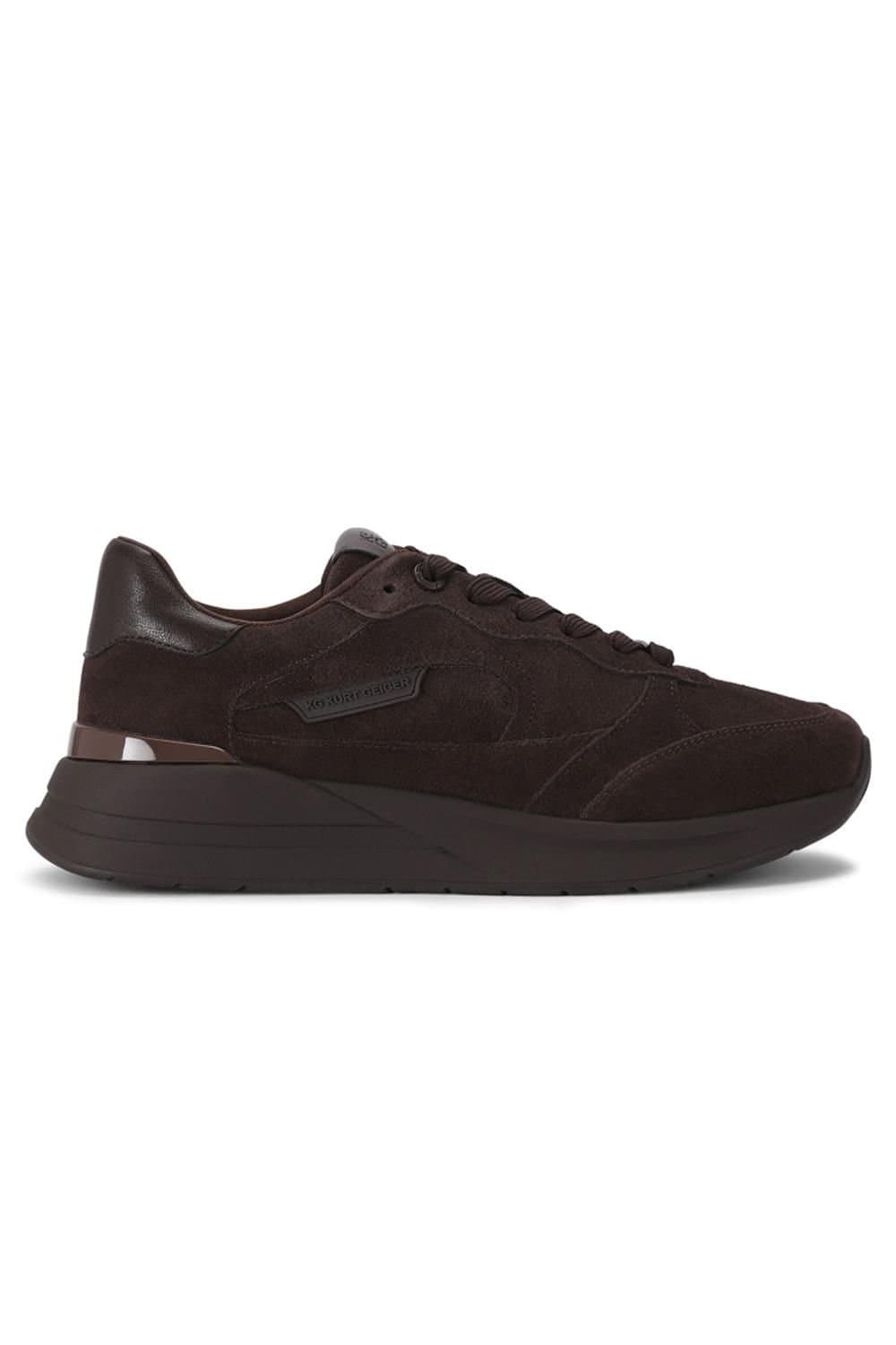 KG Kurt Geiger KG Kurt Geiger Men's 'Jake' Suede Trainers in Brown