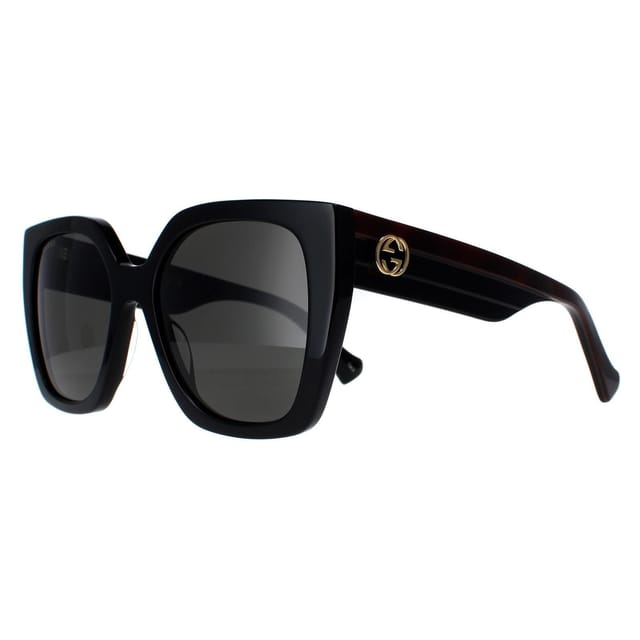Gucci Gucci Women's Square Havana Black Grey GG1300S - 2
