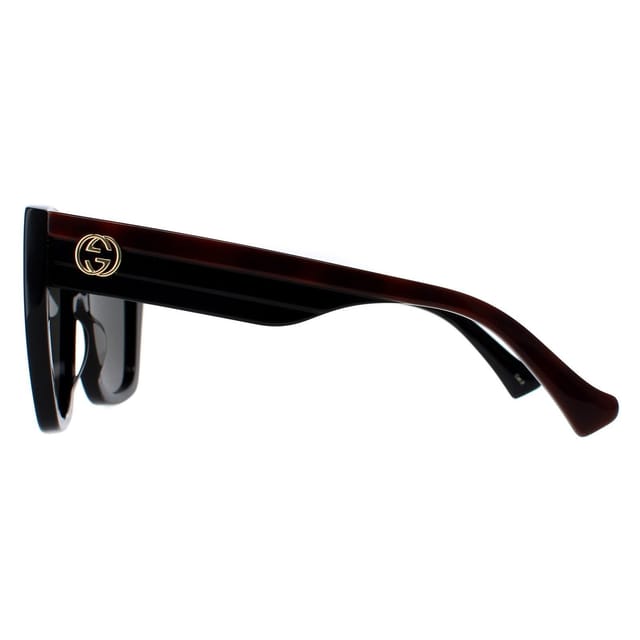Gucci Gucci Women's Square Havana Black Grey GG1300S - 3