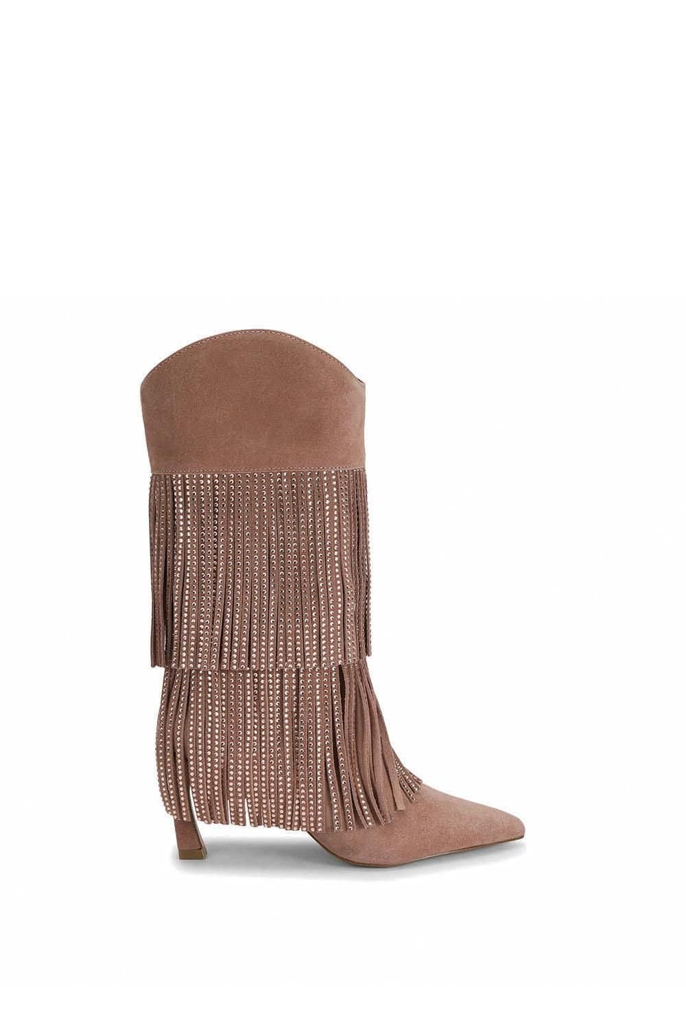 Steve Madden STEVE MADDEN Women's 'Torch Brown Suede' Suede Boots