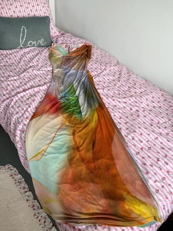 Never Fully Dressed Never fully dressed abstract Malika dress