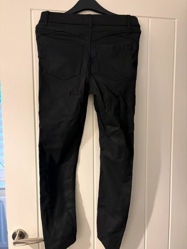 New Look New Look Leather Look Jeggings Size 12
