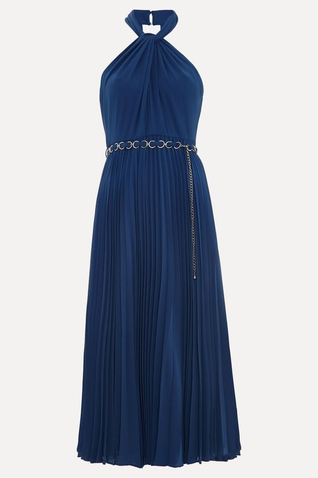 Phase Eight Phase Eight Women's Petite Sathia Dress in Indigo - 2