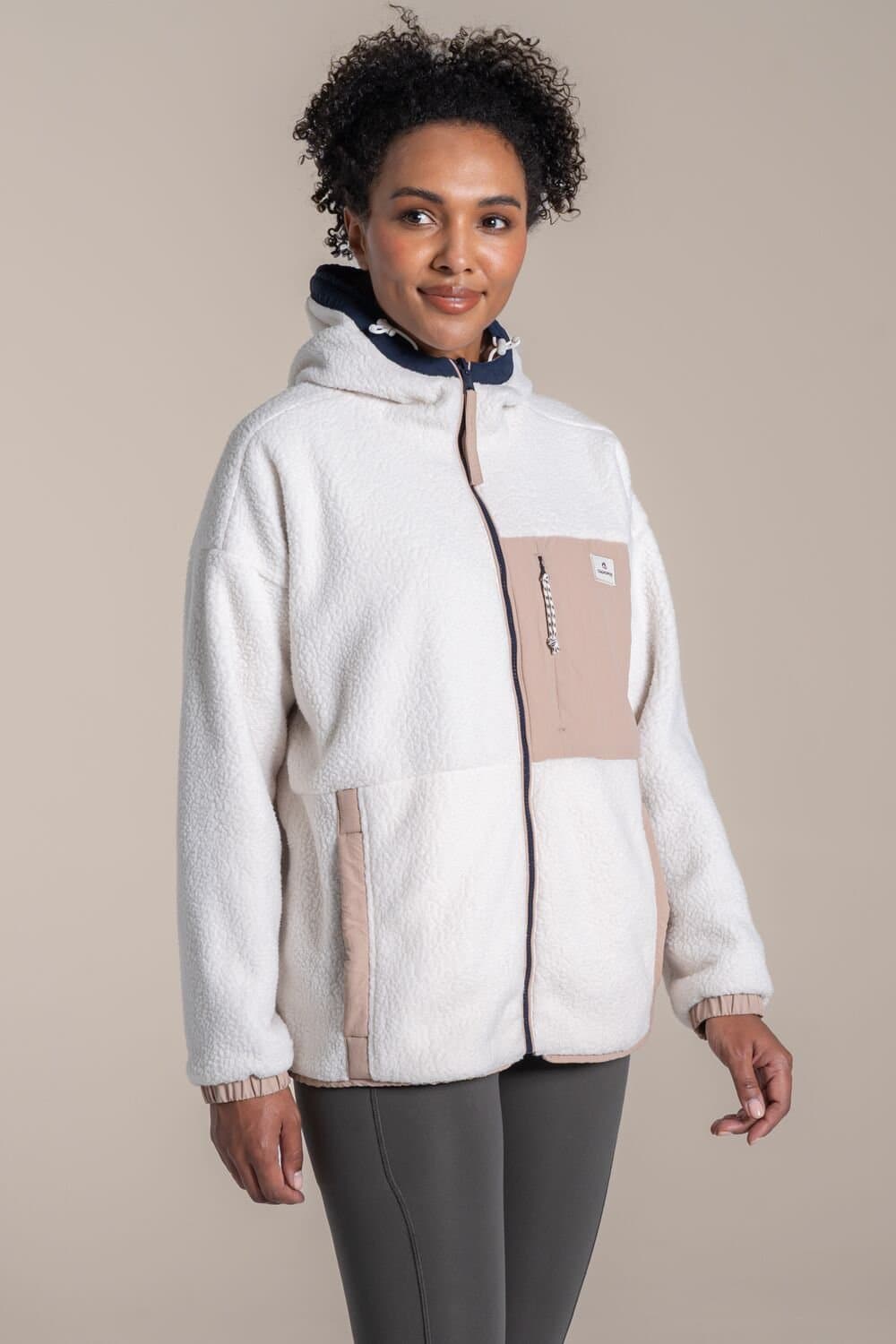Craghoppers Craghoppers Women's Reversible Hooded Jacket in White